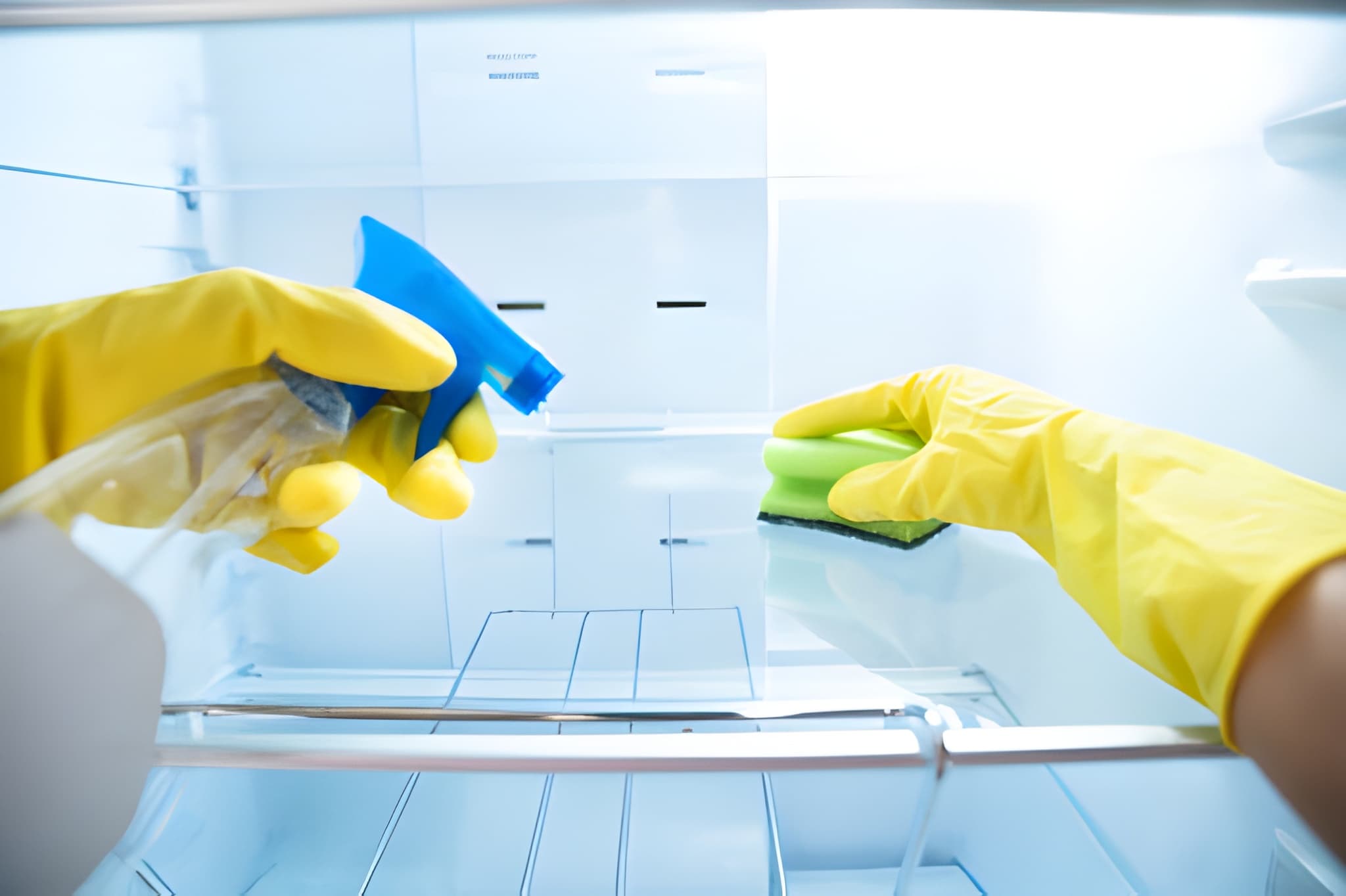 how to clean fridge monthly routine